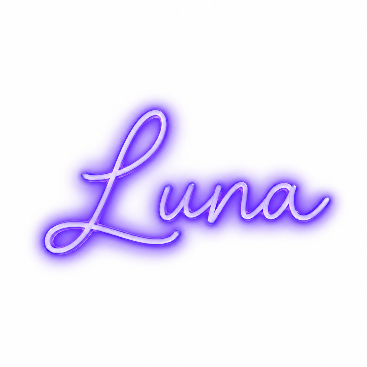 Name Neon – Custom LED Neon Name Lamp - studio view
