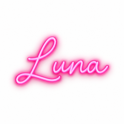 Name Neon – Custom LED Neon Name Lamp