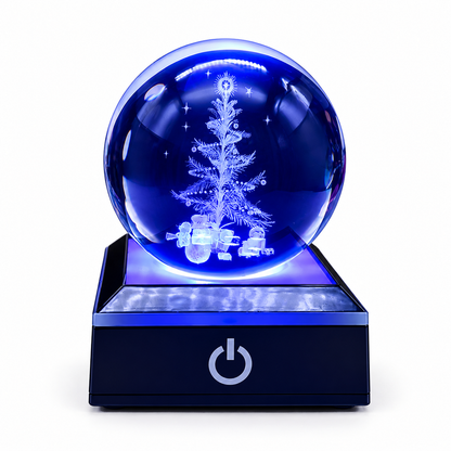 Crystal Globe – Glowing Crystal Ball Lamp