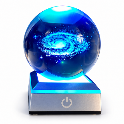 Crystal Globe – Glowing Crystal Ball Lamp