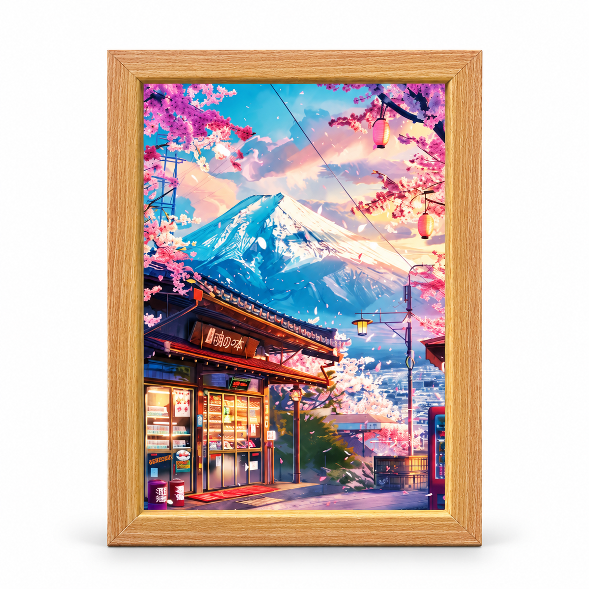 
Kyoto Nights – Tokyo Art Lamp - Fuji in Bloom variant