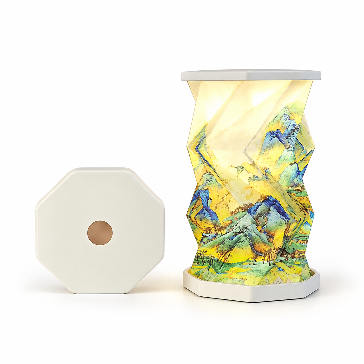 
Paper Lantern – Paper Lantern Lamp - Misty Mountains variant