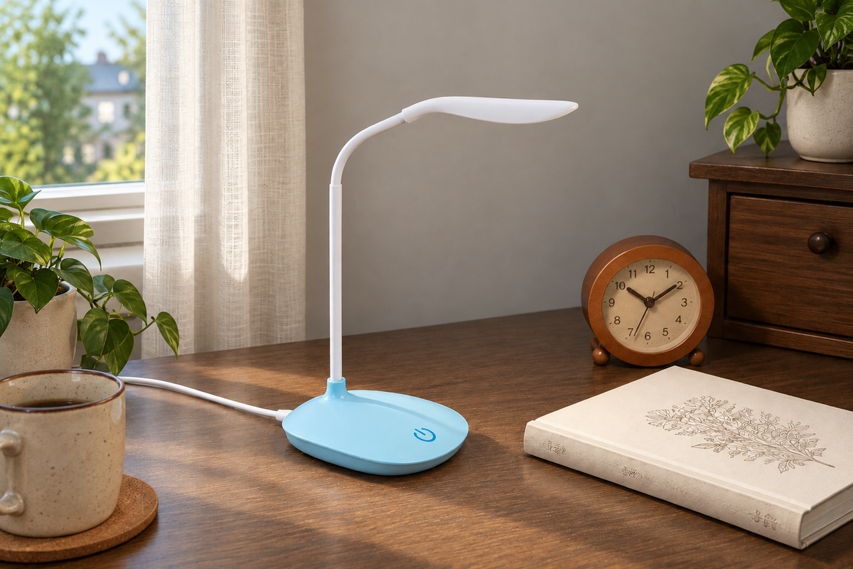 Study Buddy – USB LED Study Lamp — same hero product in daylight, light off