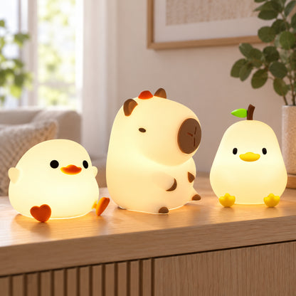 ObiPals – Silicone Animal Touch Night Lamp