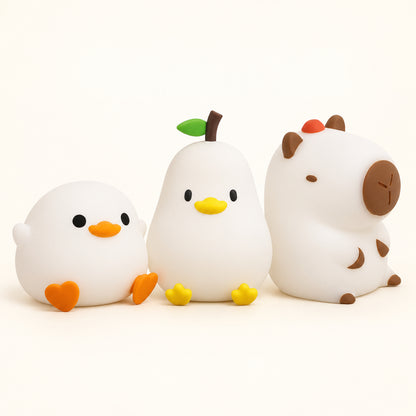 ObiPals – Silicone Animal Touch Night Lamp
