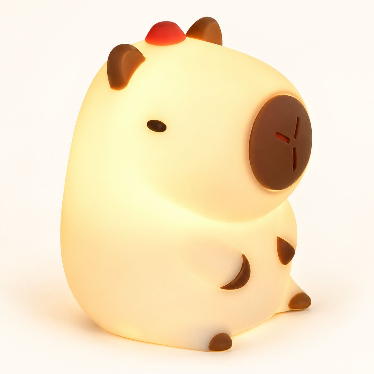 
ObiPals – Silicone Animal Touch Night Lamp - Capybara variant