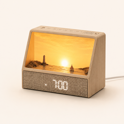 DawnGlow Sunrise Wake-Up Lamp