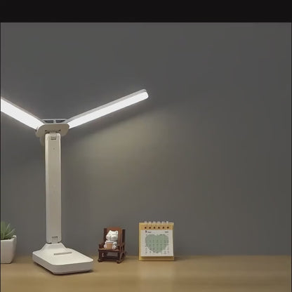 Twin Wing – Dual-Head Folding Reading Lamp
