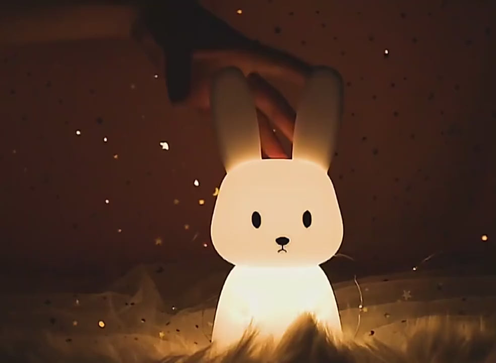 
ObiHush – Silicone Rabbit Night Lamp