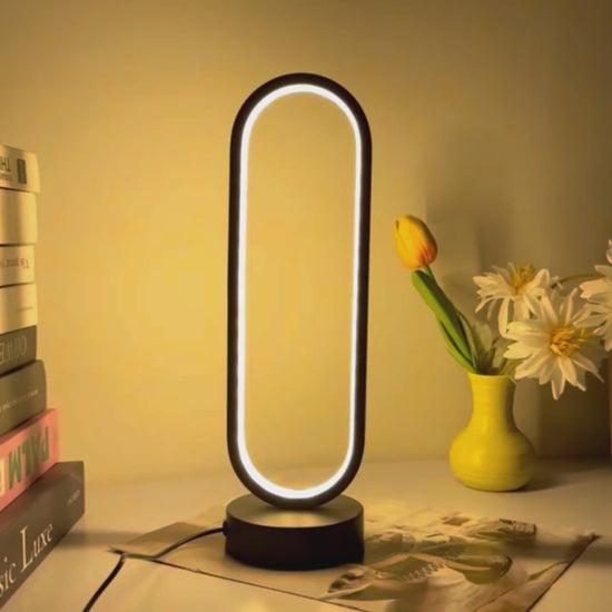 Arc Loop – Aluminum Ring Lamp