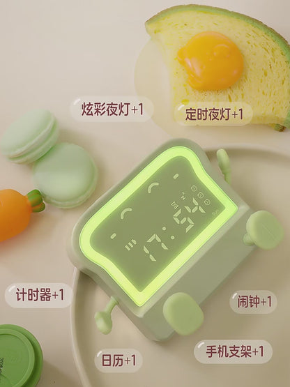 ObiBreakfast – Toast Night Lamp & Alarm Clock
