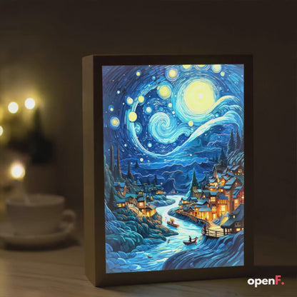 Living Masterpiece – Light Painting Photo Frame Lamp