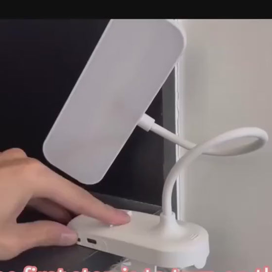 Desk Clip – Clip-On LED Desk Lamp