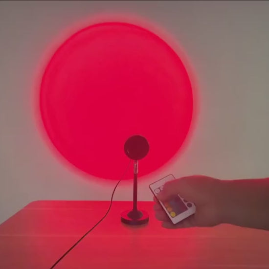 Golden Hour – 16-Color Sunset Projector Lamp