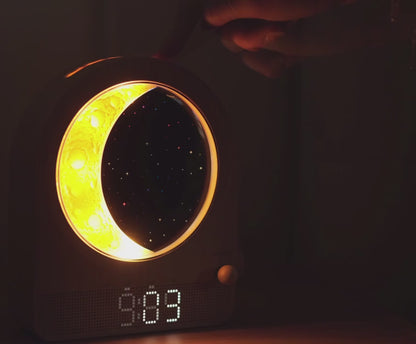 Crescent Dawn – Sunrise Alarm Clock with Moon Lamp