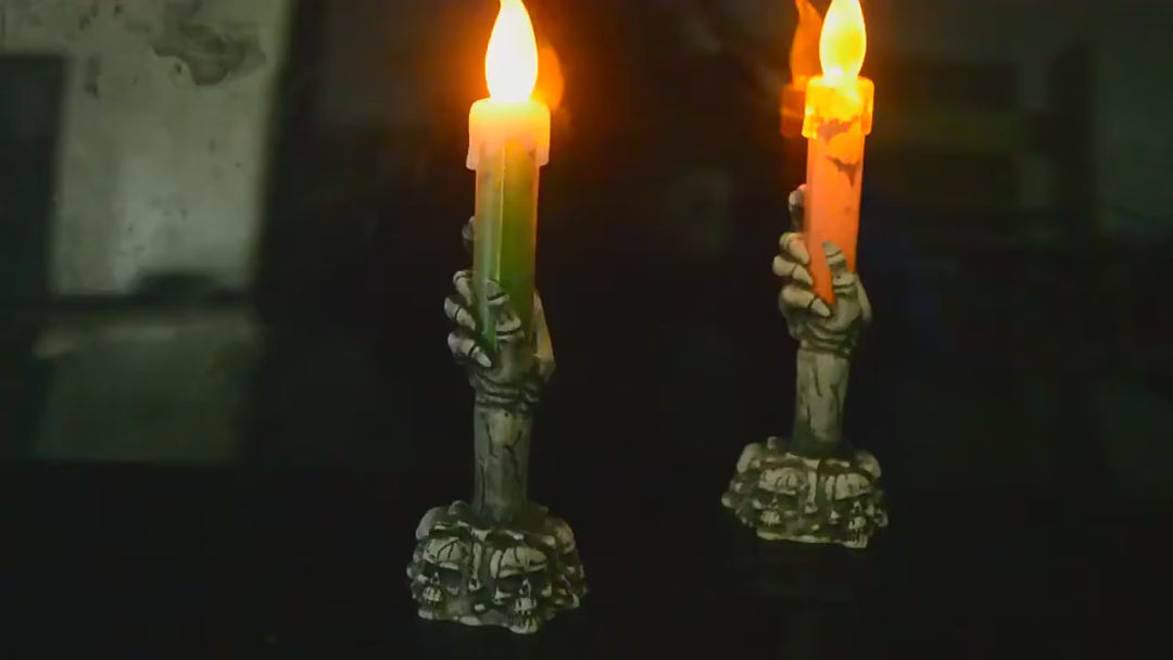 
Bone Candle – Skeleton Hand LED Candle Lamp