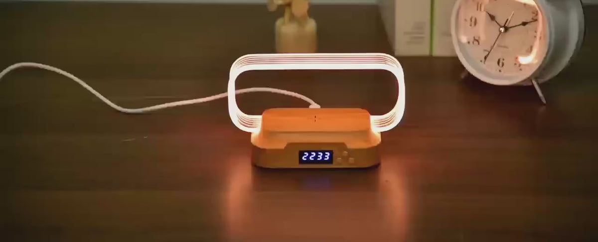 
Wake Dock – Wireless Charging Clock Lamp