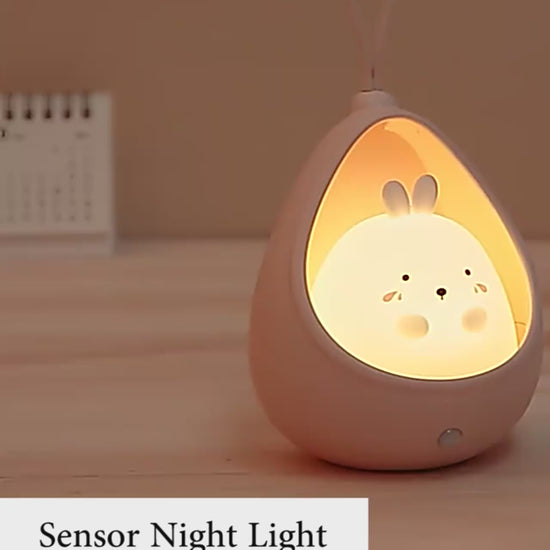 ObiKitty – Cat and Rabbit Sensor Night Lamp