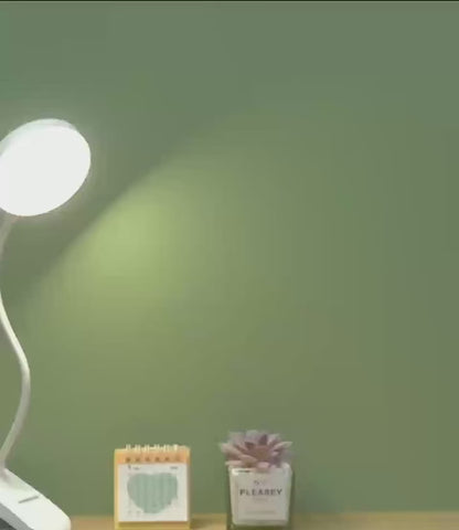 Clip Reader – Clip-On Desk Reading Lamp