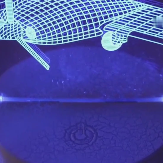 Sky Pilot – Airplane 3D Illusion Lamp