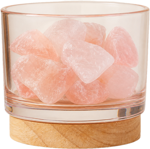 Rose Quartz – Crystal & Mineral Display Lamp
