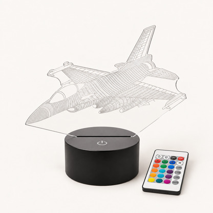 Sky Pilot – Airplane 3D Illusion Lamp