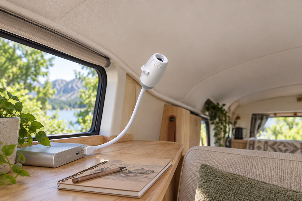 Galaxy Duo – Mini Two-in-One Galaxy Lamp with the light switched off