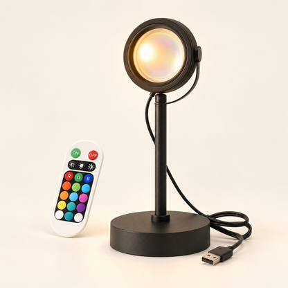Sunset Halo – Remote Sunset Halo Lamp