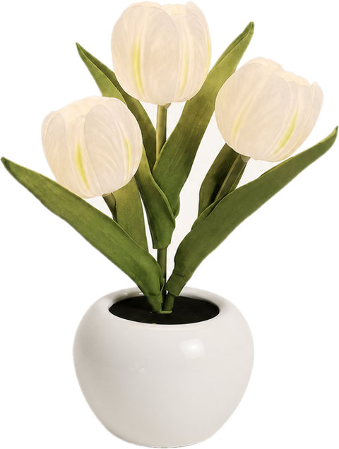 Ceramic Tulips – Ceramic Tulip Lamp