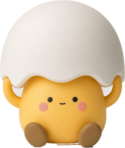 ObiYolky – Egg Yolk Night Lamp